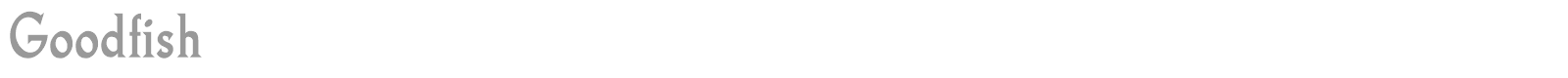 Goodfish font preview
